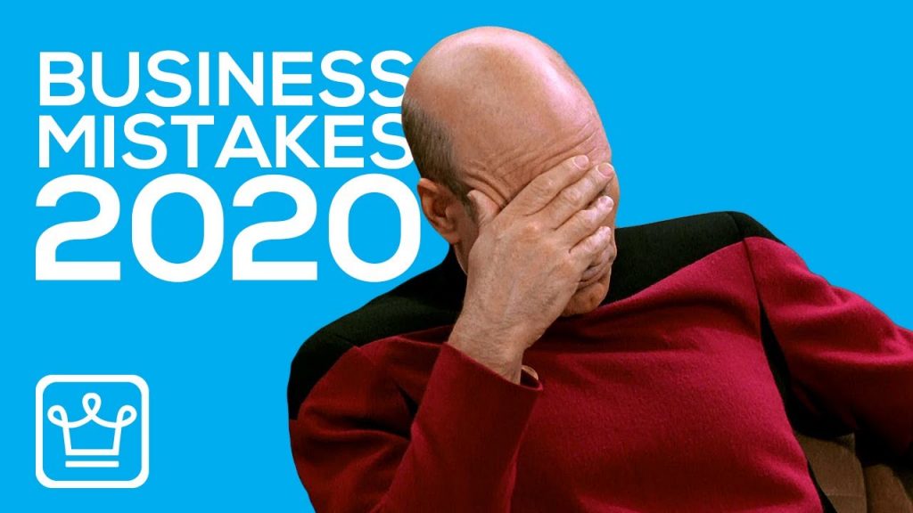 10 Biggest Business Mistakes in 2020