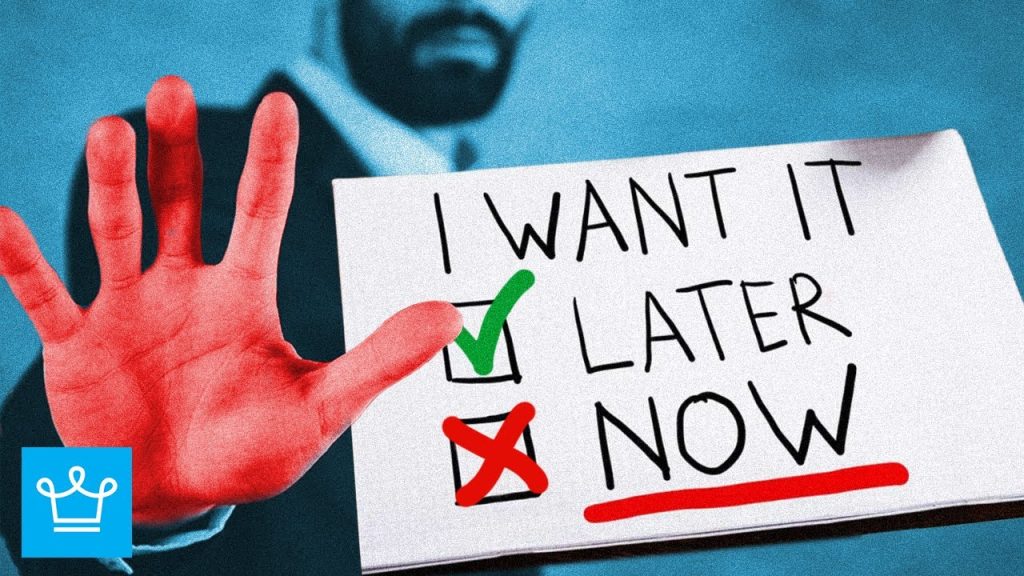 How to overcome instant gratification