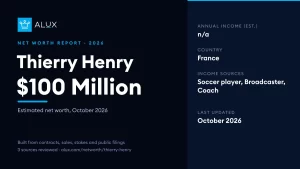 Thierry Henry net worth
